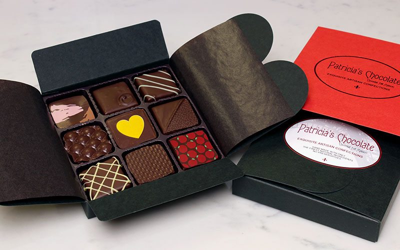 18 chocolates boxed