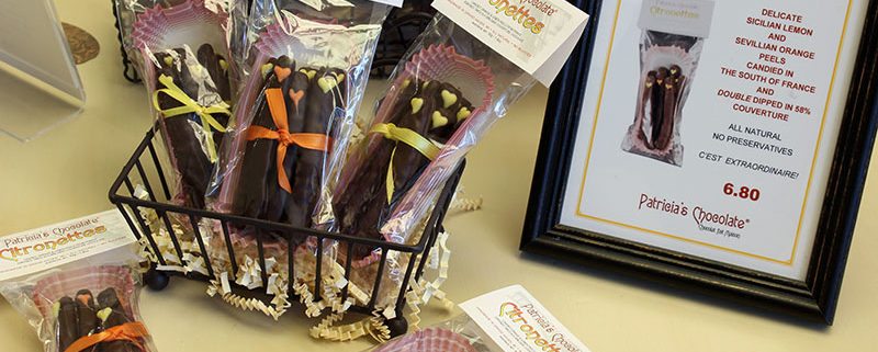 Orange and Lemon Peel covered in chocolate