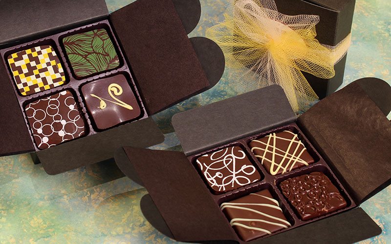 boxes of chocolate